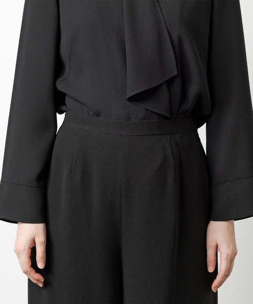 セレモニースーツ スラックス パンツ 「喪服・礼服」「洗える」ブラックフォーマル パンツ/卒業式（卒園式）入学式（入園式）七五三・お宮参り レディース_6