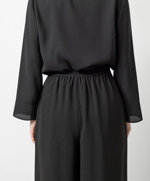 セレモニースーツ スラックス パンツ 「喪服・礼服」「洗える」ブラックフォーマル パンツ/卒業式（卒園式）入学式（入園式）七五三・お宮参り レディース_9