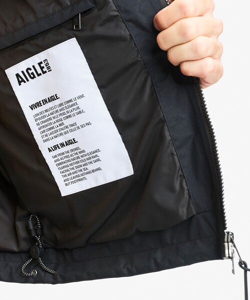 マウンテンパーカー ウインドブレーカー GORE-TEX ゴアテックス 防風 防水 透湿 2レイヤー ライトウェイト ショートフーデッドジャケットの画像