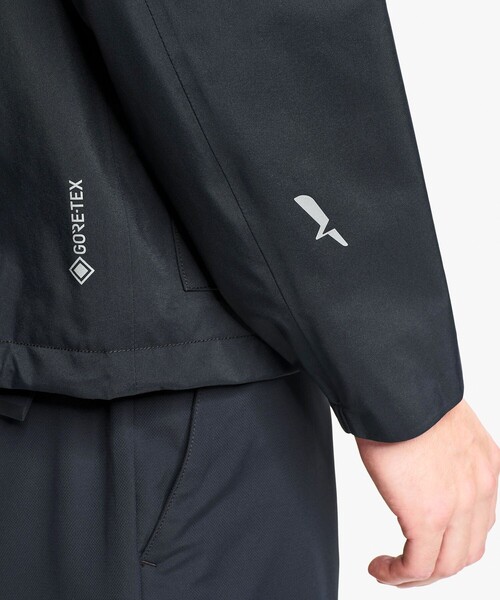 マウンテンパーカー ウインドブレーカー GORE-TEX ゴアテックス 防風 防水 透湿 2レイヤー ライトウェイト ショートフーデッドジャケットの画像