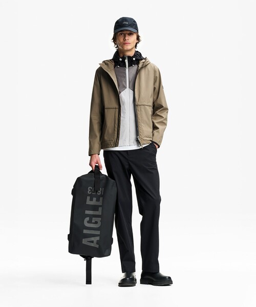 マウンテンパーカー ウインドブレーカー GORE-TEX ゴアテックス 防風 防水 透湿 2レイヤー ライトウェイト ショートフーデッドジャケットの画像