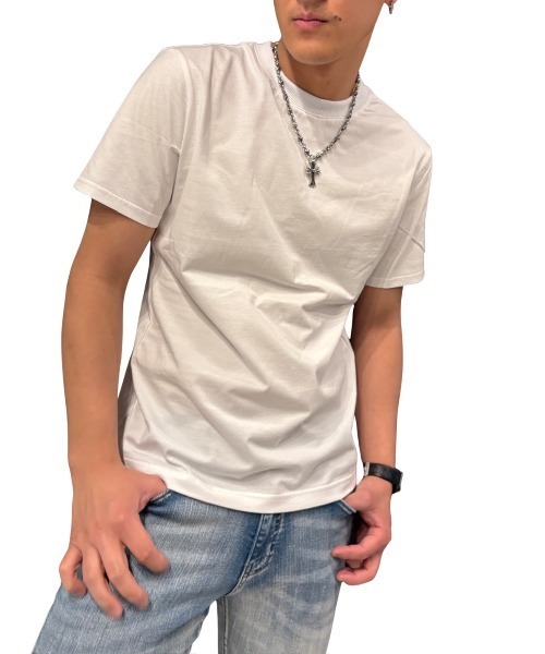 Cook jeans（クックジーンズ） tシャツ 袖口ダガー刺繍Tシャツ メンズ