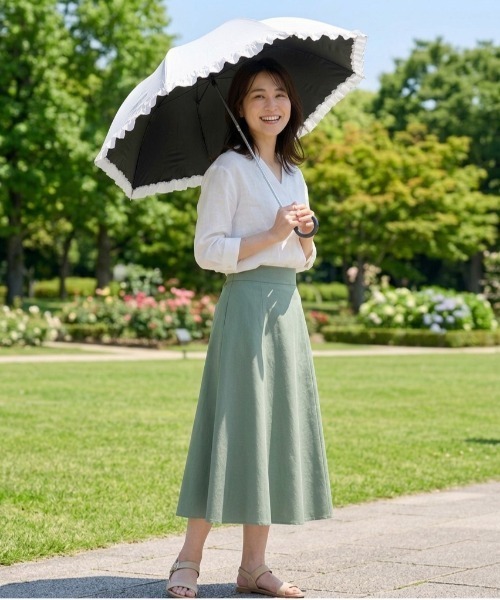 ALWAYS GOOD TIME 日傘 折りたたみ傘 折り畳み 軽量 晴雨兼用 「一般