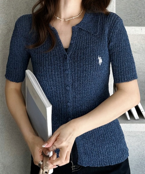 U.S. POLO ASSN.（ユーエスポロアッスン） サマーニット ニット