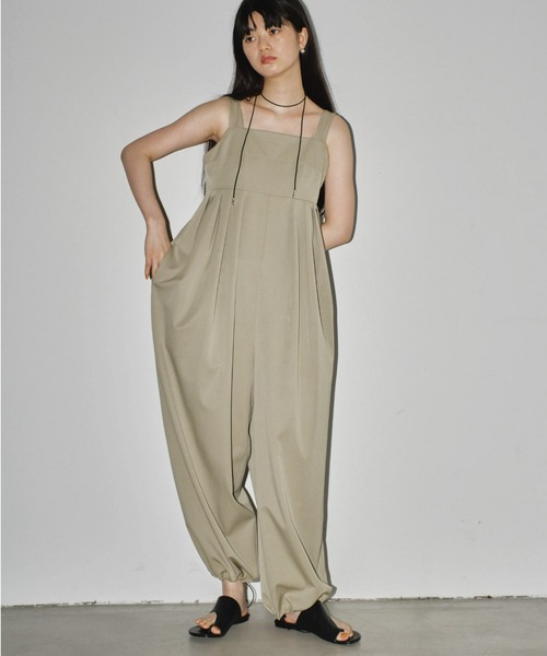 サロペット・オーバーオール・オールインワン TODAYFUL Suspenders Highwaist Pants 38 TODAYFUL 「TODAYFUL」 オーバーオール 38inch グレー レディース