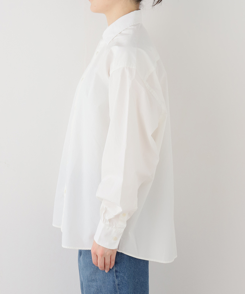 ブラウス シャツ 「BASERANGE/ベースレンジ」CLAUDE SHIRT シャツ レディースの画像