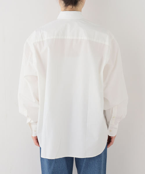 ブラウス シャツ 「BASERANGE/ベースレンジ」CLAUDE SHIRT シャツ レディースの画像