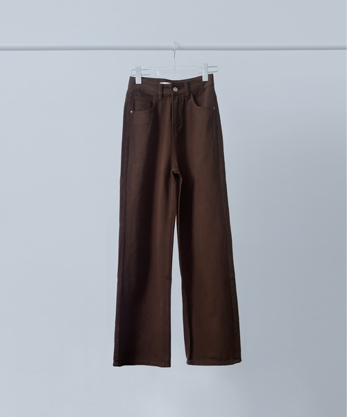 「on:nue」 パンツ MEDIUM ブラック レディース_画像6