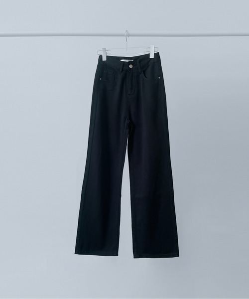 「on:nue」 パンツ MEDIUM ブラック レディース_画像8
