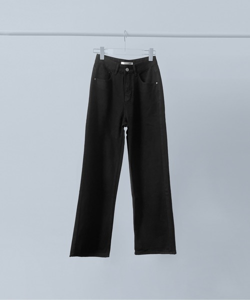 「on:nue」 パンツ MEDIUM ブラック レディース_画像9