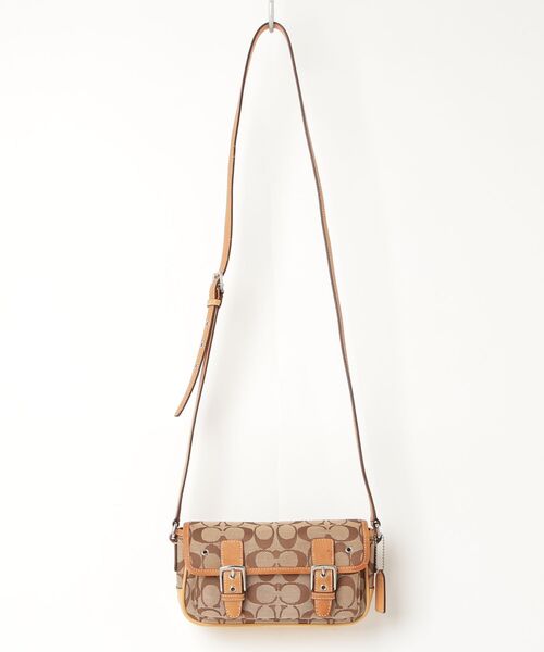 Coach ショルダーバッグ ブラウン/ベージュ COACH（コーチ） ショルダーバッグ - ブラウン レディース : ZOZOTOWN