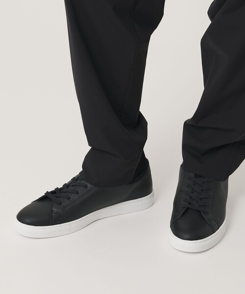 BEAUTY&YOUTH ブラックレザーシューズ US8 BEAUTY＆YOUTH UNITED ARROWS 撥水 防水 スニーカー スタンダード