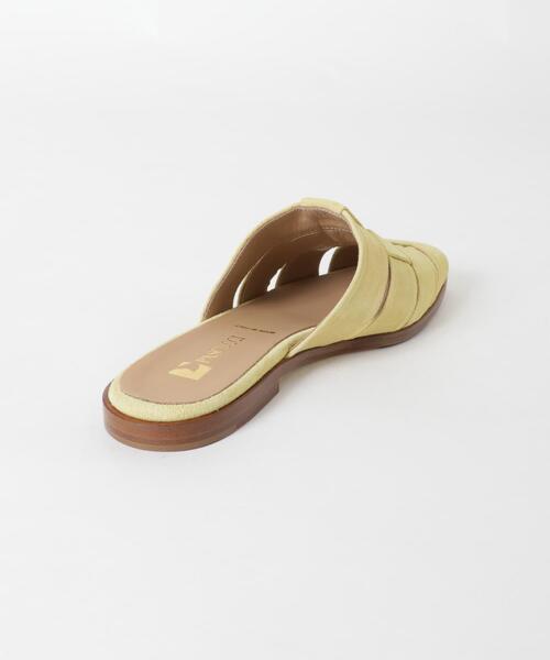 「PASCUCCI」 フラットサンダル 36 インディゴブルー レディース_画像5