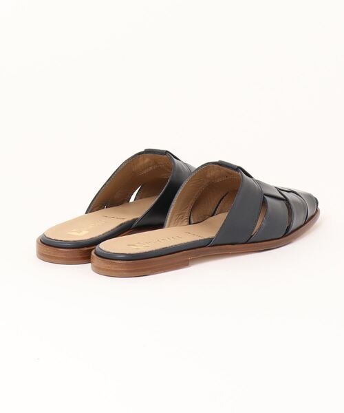 「PASCUCCI」 フラットサンダル 36 インディゴブルー レディース_画像7