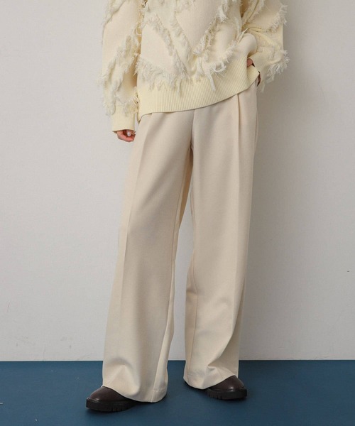 「SENSE OF PLACE by URBAN RESEARCH」 スラックス TALL チャコールグレー レディース_画像9