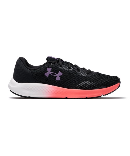 「UNDER ARMOUR」 ローカットスニーカー 25.0cm ブラック系その他2 レディース_画像3
