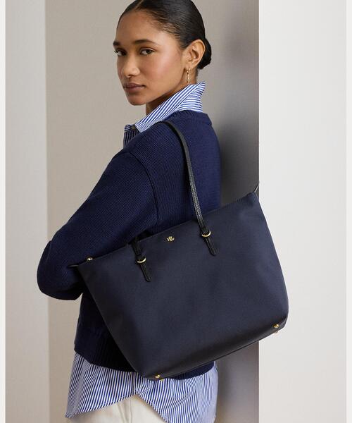 ローレン ラルフローレン ナイロン ミディアム トートバッグ LAUREN RALPH LAUREN（ローレン ラルフローレン） トートバッグ