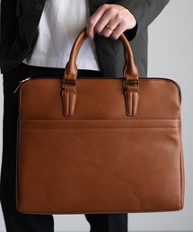 GUSCIO UOMO ビジネスバッグ 「グッシオ ウォーモ」本革風PUレザー 