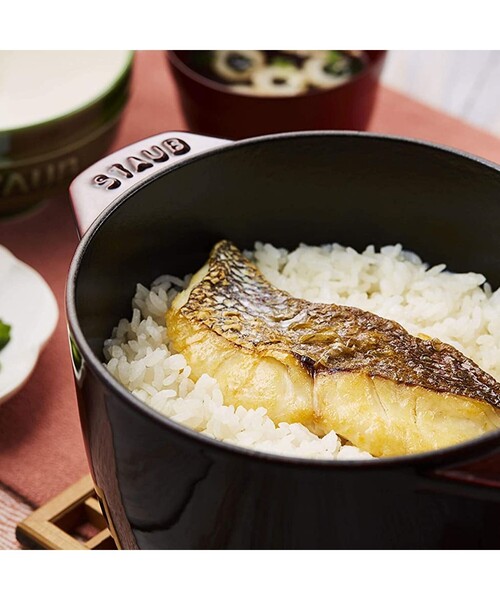 212 KITCHEN STORE 鍋 ラ ココット de GOHAN BK M 16cm 「STAUB