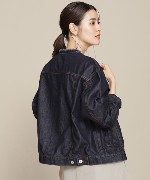 国産 ジャケット Gジャン CIRCLE DENIM ワイドノーカラーGジャン ZOZOTOWN PayPayモール店 - 通販 - PayPayモール 限定品安い