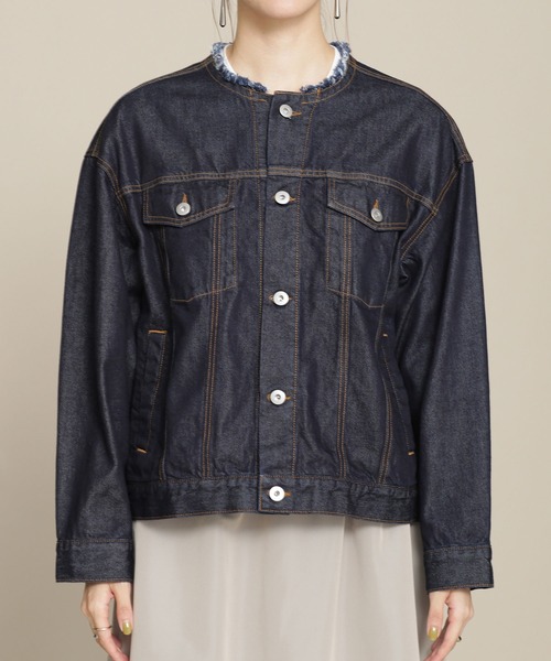国産 ジャケット Gジャン CIRCLE DENIM ワイドノーカラーGジャン ZOZOTOWN PayPayモール店 - 通販 - PayPayモール 限定品安い