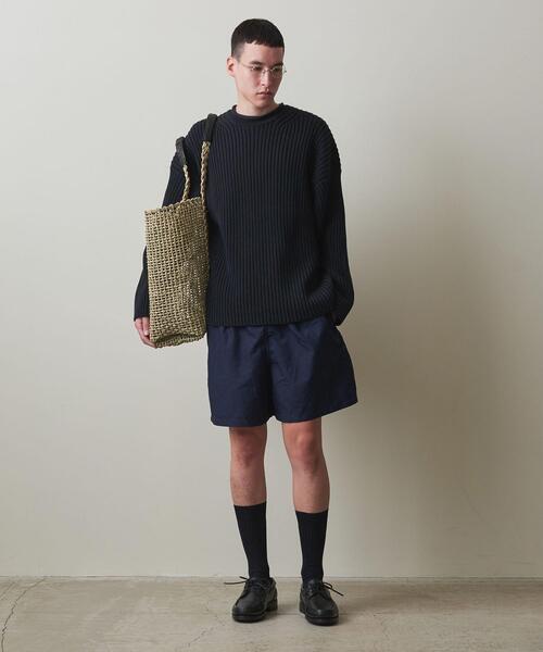 ニット ＜BATONER × Steven Alan＞ RIB CN SWEATER/ニット