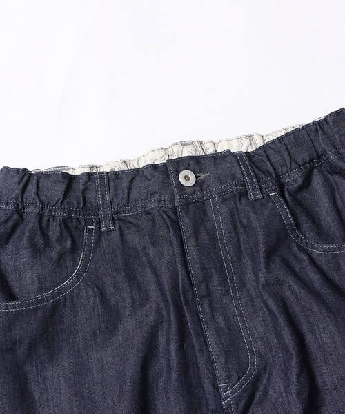 パンツ デニム ジーンズ and wander/アンドワンダー dry easy denim