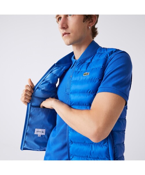 LACOSTE（ラコステ） コート ジャケット 撥水中綿ジップアップベスト
