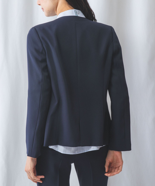 NARACAMICIE セットアップ　ノーカラージャケット×スカート NARACAMICIE ジャケット ノーカラージャケット 「NARACAMICIE