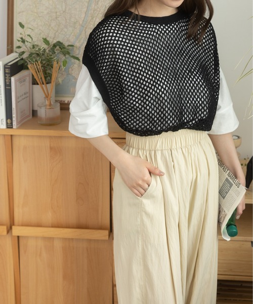 ⭐︎ADORE⭐︎ ビジュー付ティアードタンクトップ タンクトップ レディース 女性[品番：FQ000186353]｜PlusNao