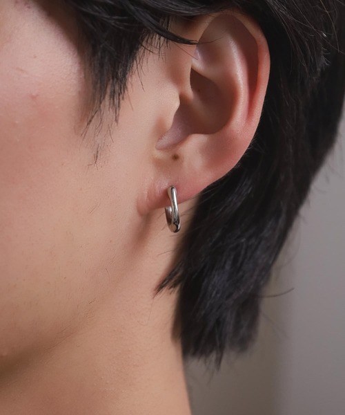 LHME サージカルステンレス フープ アレルギー対応 ピアス 「WEB限定