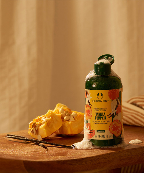 ザボディショップ シャワージェル バニラパンプキン THE BODY SHOP ボディソープ ザ・ボディショップ the body shop