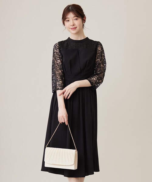 美品 any SIS ビスチェ ディテールドレス ワンピース ブラック L any SiS ドレス 「洗える」ビスチェディテール : ZOZOTOWN Yahoo