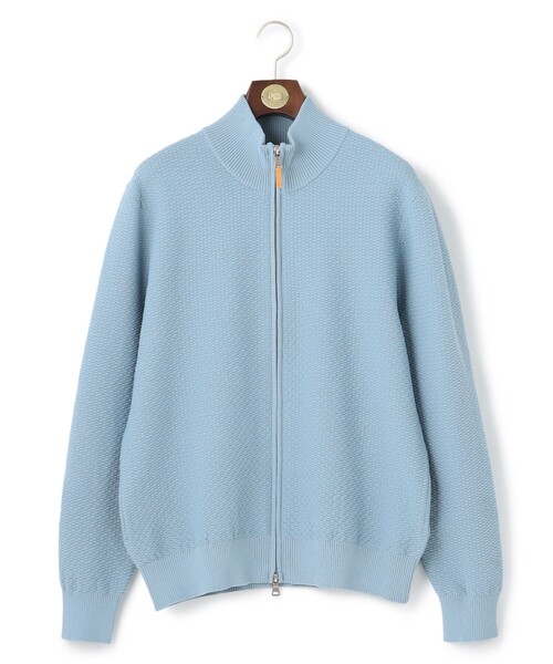 J.PRESS（J.プレス） カーディガン ハイツイストリンクス フルジップ