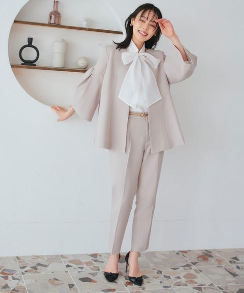 RUIRUE BOUTIQUE（ルイルエブティック） セットアップ ノーカラー