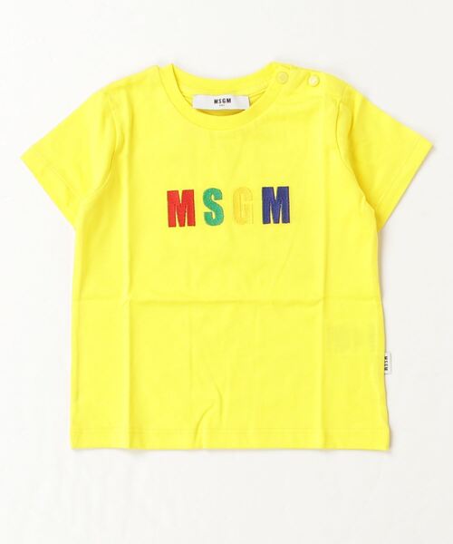 MSGM MILANO Tシャツ キッズサイズＳＳ MSGM - Navy Blue Cotton Jersey T-Shirt | Childrensalon