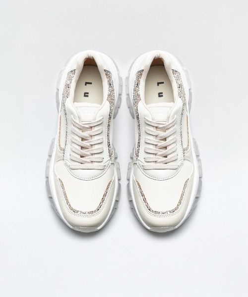 Lucida スニーカー 「24AW New Color」軽量厚底グリッター