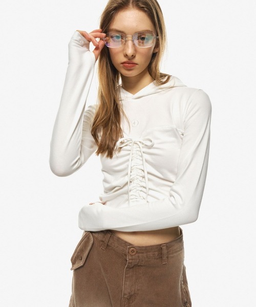 tシャツ Midnight Move／STRAP フーディー  2115048 レディース MIDNIGHT move tシャツ Midnight Move／STRAP フーディー