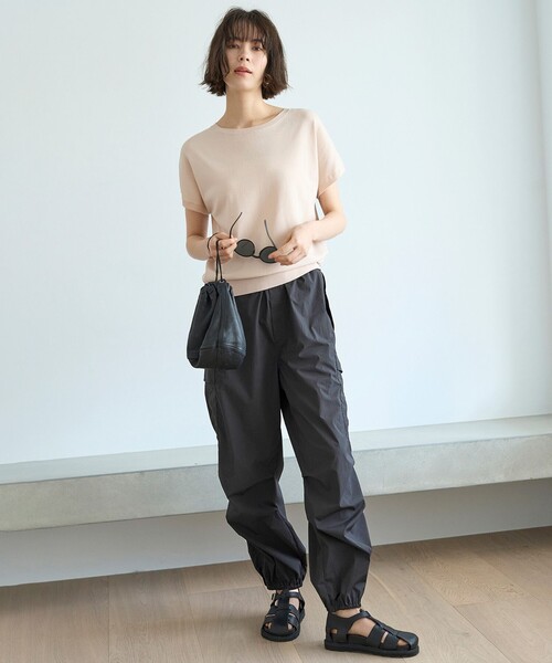 新品❣️UNFILO【接触冷感／UVケア／撥水】Light Moveカーゴパンツ UNFILO カーゴパンツ 「接触冷感/UVケア/撥水」Light Move