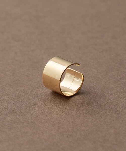 ete bijoux イヤーカフ 「ルーセント」 K18YG ボールド
