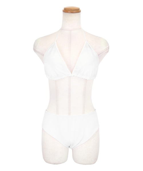 水着　ホワイト　レディース Tika（ティカ） 水着 水着 ラッシュガード 体型カバー ビキニ