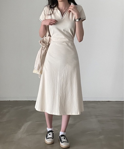 MAISON DE THERESE（メゾン ド テレーズ） ワンピース ポロネックT