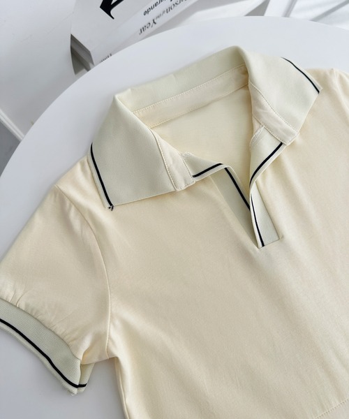 MAISON DE THERESE（メゾン ド テレーズ） ワンピース ポロネックT