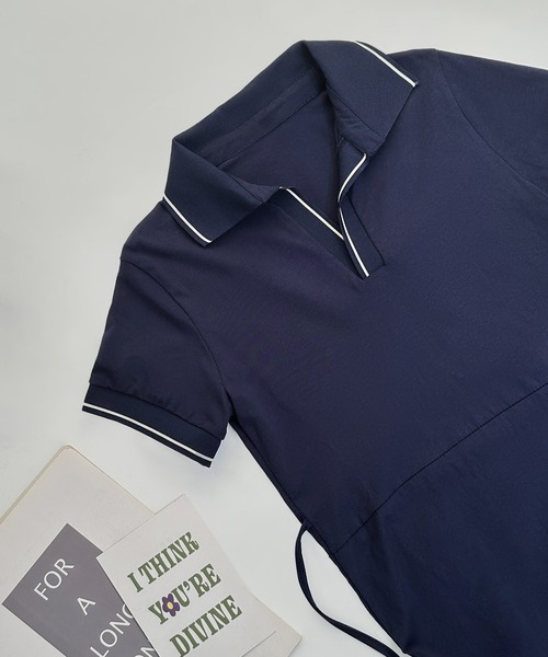 MAISON DE THERESE（メゾン ド テレーズ） ワンピース ポロネックT