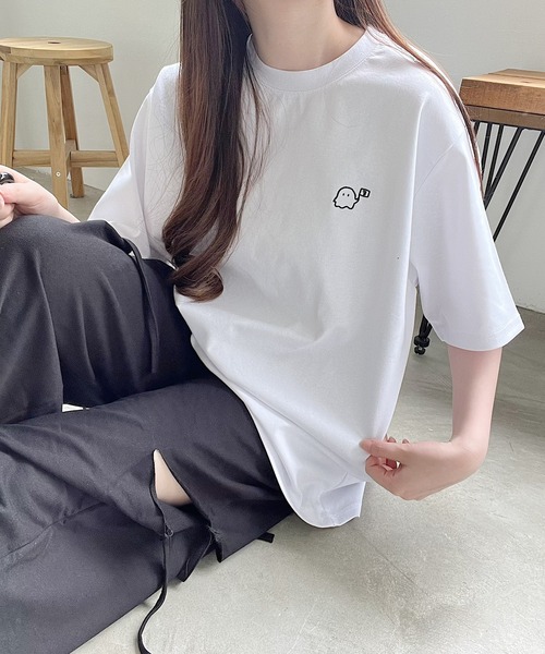 Nana ワイドパンツ パンツ スリットダメージパンツ レディース