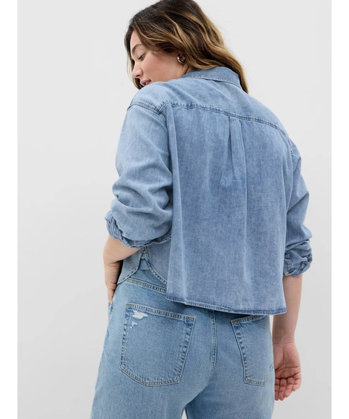   Jeans クロップドダッドデニムシャツ 1572694_22008476_k3.jpg