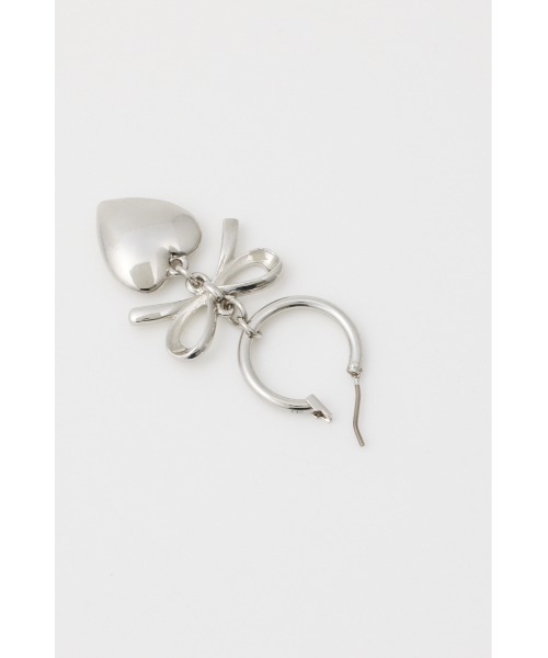 SLY ピアス HEART RIBBON P/EARRING ハート リボン レディース