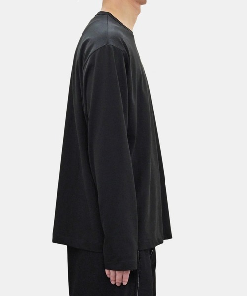 ATON（エイトン） tシャツ DRY COTTON JERSEY LONG SLEEVE T-SHIRT