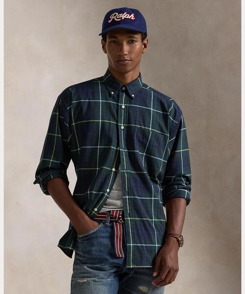 POLO RALPH LAUREN シャツ チェック ビッグ メンズ : ZOZOTOWN
