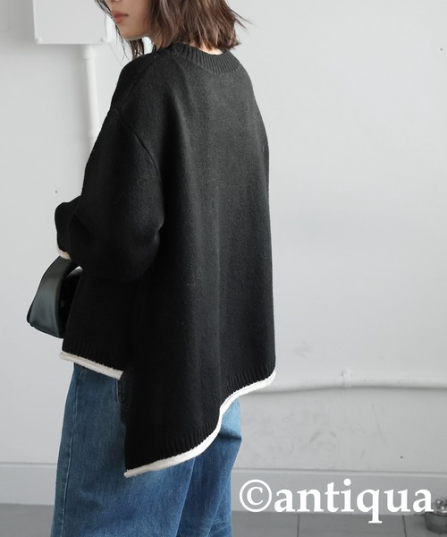 R224 美品 人気モデル S 36 ダイアグラム アシメ ニット レディース アシメデザインニット ニット レディース トップス 送料無料・。メール